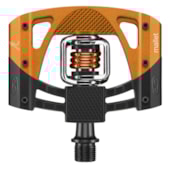 Pedal MTB Crank Brothers Mallet 2 Preto e Laranja Pedal MTB Crank Brothers Mallet 2 Preto e Laranja