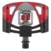 Pedal MTB Crank Brothers Novo Mallet 3 Preto e Vermelho Pedal MTB Crank Brothers Novo Mallet 3 Preto e Vermelho