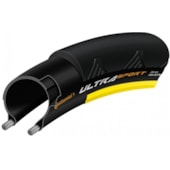 Pneu Bike Continental Ultra Sport II 700 x 23 Dobrável Faixa Amarela Ciclismo Pneu Bike Continental Ultra Sport II 700 x 23 Dobrável Faixa Amarela Ciclismo