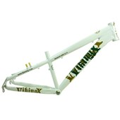 Quadro de Bike Freeride Alumínio Viking X Warrior Aero X29 aro 26" Branco