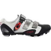 Sapatilha MTB Feminina Fizik M5 Donna Cinza Preta Sapatilha MTB Feminina Fizik M5 Donna Cinza Preta