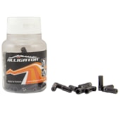 Terminal Conduíte Alligator Alumínio 4mm Preto Terminal Conduíte Alligator Alumínio 4mm Preto