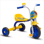 Triciclo Infantil Nathor You 3 Boy Azul e Amarelo
