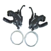 Trocador de Marcha Rapid Fire MTB Yamada 3x7V Trocador de Marcha Rapid Fire MTB Yamada 3x7V